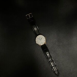 Daniel Wellington Black Leather Women's Watch